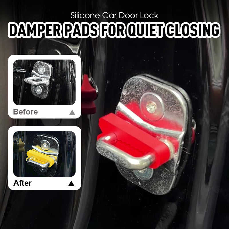 🚗Silicone Car Door Lock Damper Pads for Quiet Closing✨